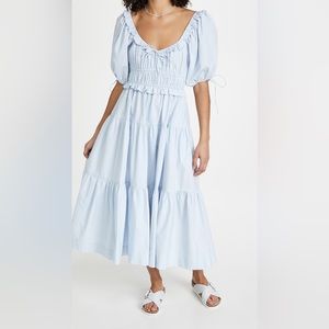 EN SAISON Poplin midi Dress